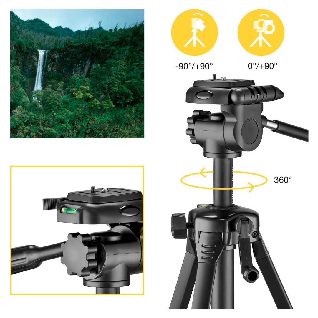 Kata National Geographic stativ 3-Way Head Tripod M NGPH000 - 6
